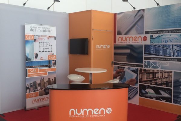 Stand aménagé sur mesure